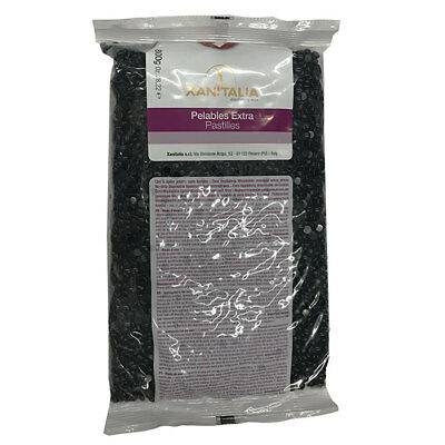 Воск твёрдый в гранулах XANITALIA EXTRA BLACK 0.8kg