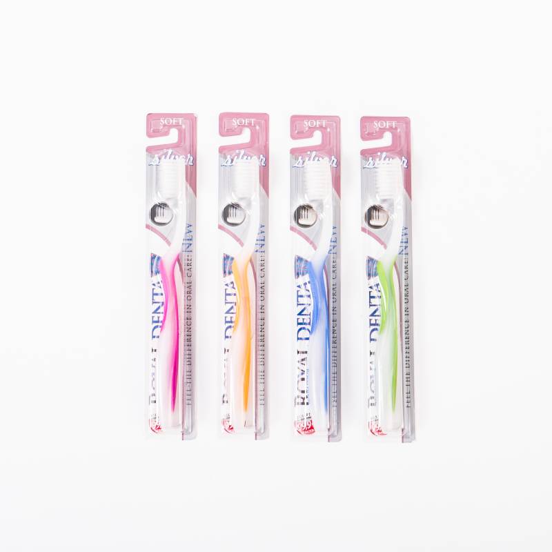 TOOTHBRUSH ROYAL DENTA SILVER SOFT 