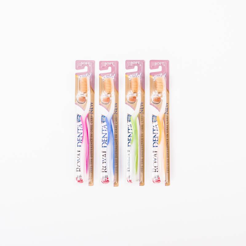 TOOTHBRUSH ROYAL DENTA GOLD SOFT 