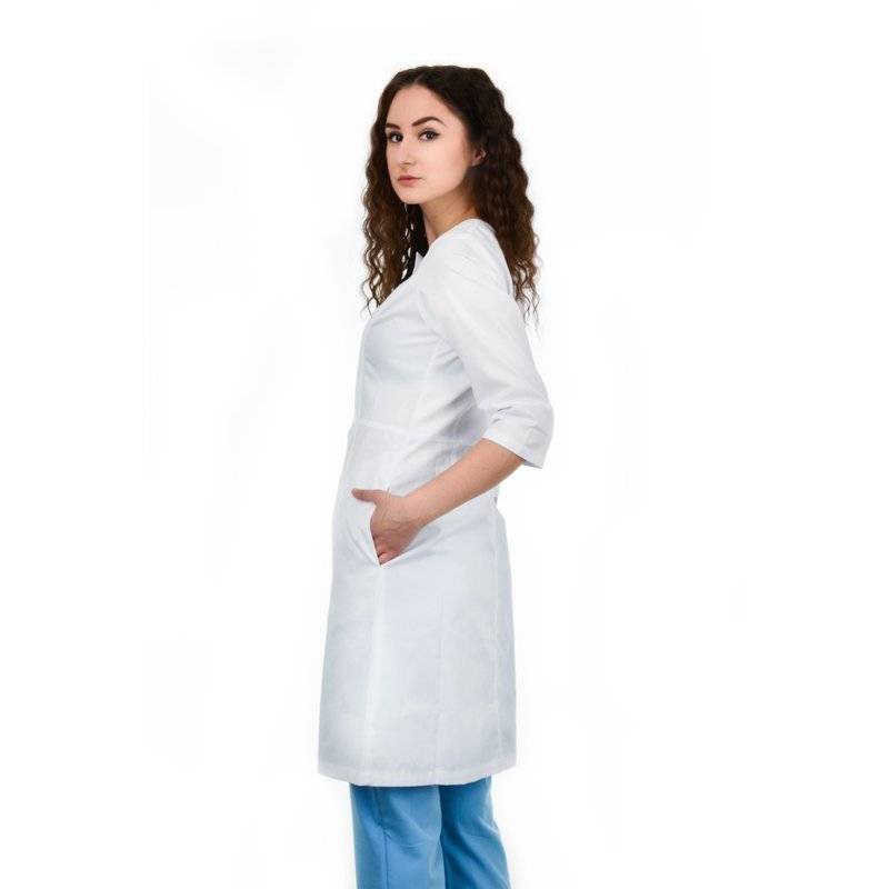 In White coat