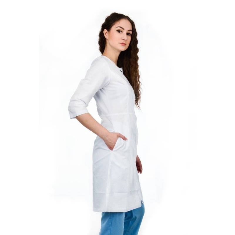 In White coat