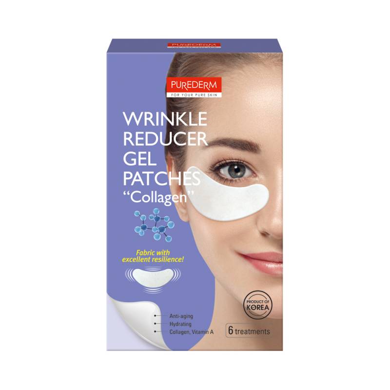 Wrinkle reducer gel patches 