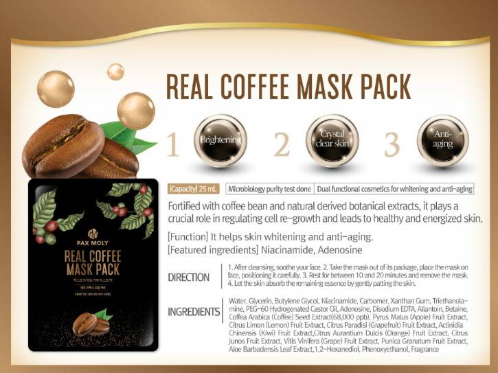 PAX MOLY REAL COFFEE MASK