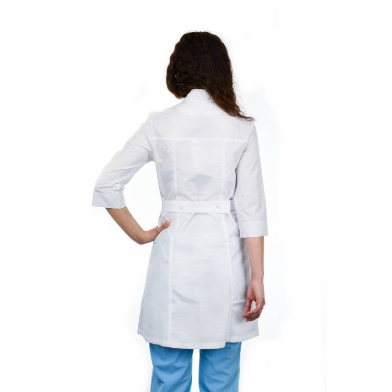 In White coat